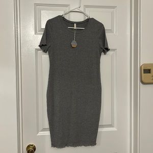 Mid length maternity dress